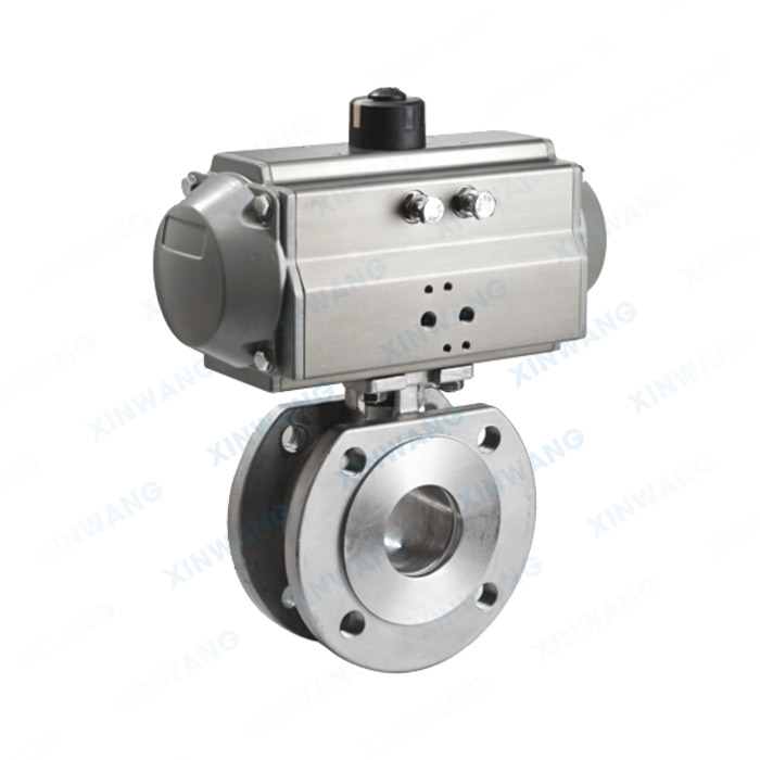 气动意大利薄型对夹球阀